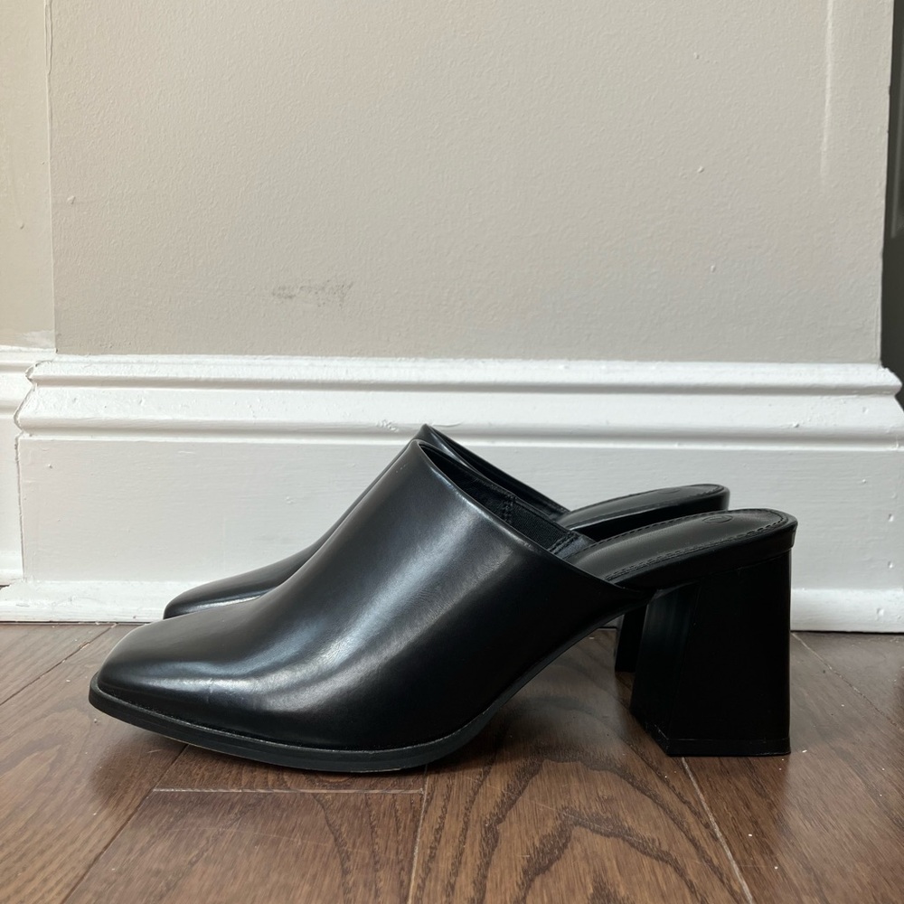 Elegant Black Women's Mules